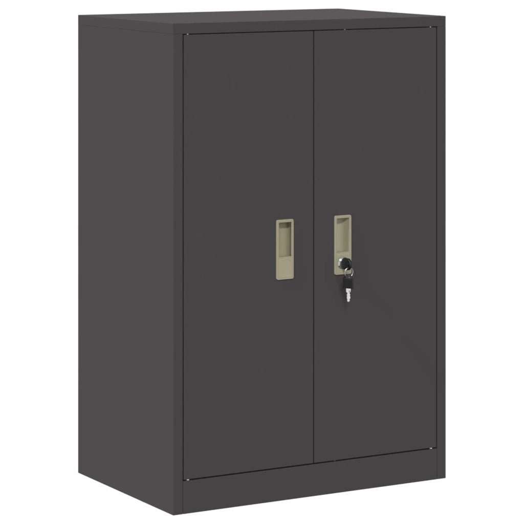 Armadio Nero 60 x 40 x 90 cm Acciaio 891724