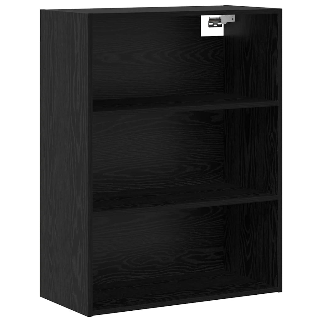 Credenza con cassetto Rovere Nero 69,5 x 34 x 180 cm 3416120
