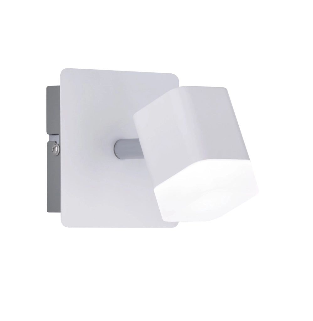 Faretto da Interno a LED in Metallo Bianco Opaco