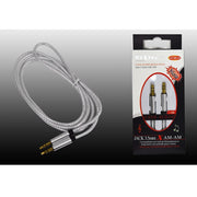 Trade Shop - Cavo Audio Jack 3,5mm Am/am 1,5mt Prolunga Aux Per Smartphone Maxtech Aux2-mm1.5m -