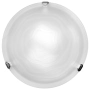 Plafoniera LED Wrap 12W vetro bianca rotonda Candellux