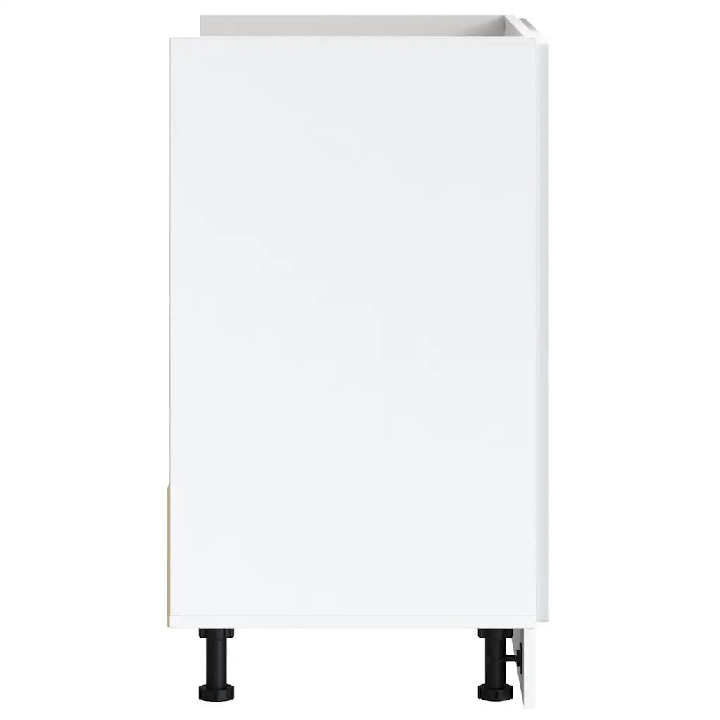 Mobile base lavello-Armadietto da bagno Porto Bianco 80x46x81,5cm Legno Multistrato