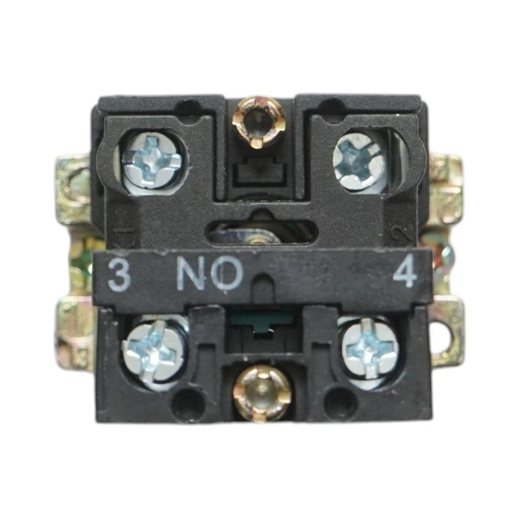 Lampada di segnalazione a corrente continua verde con protezione 1NO, 24V, IP65, LAY5 Breckner Germany