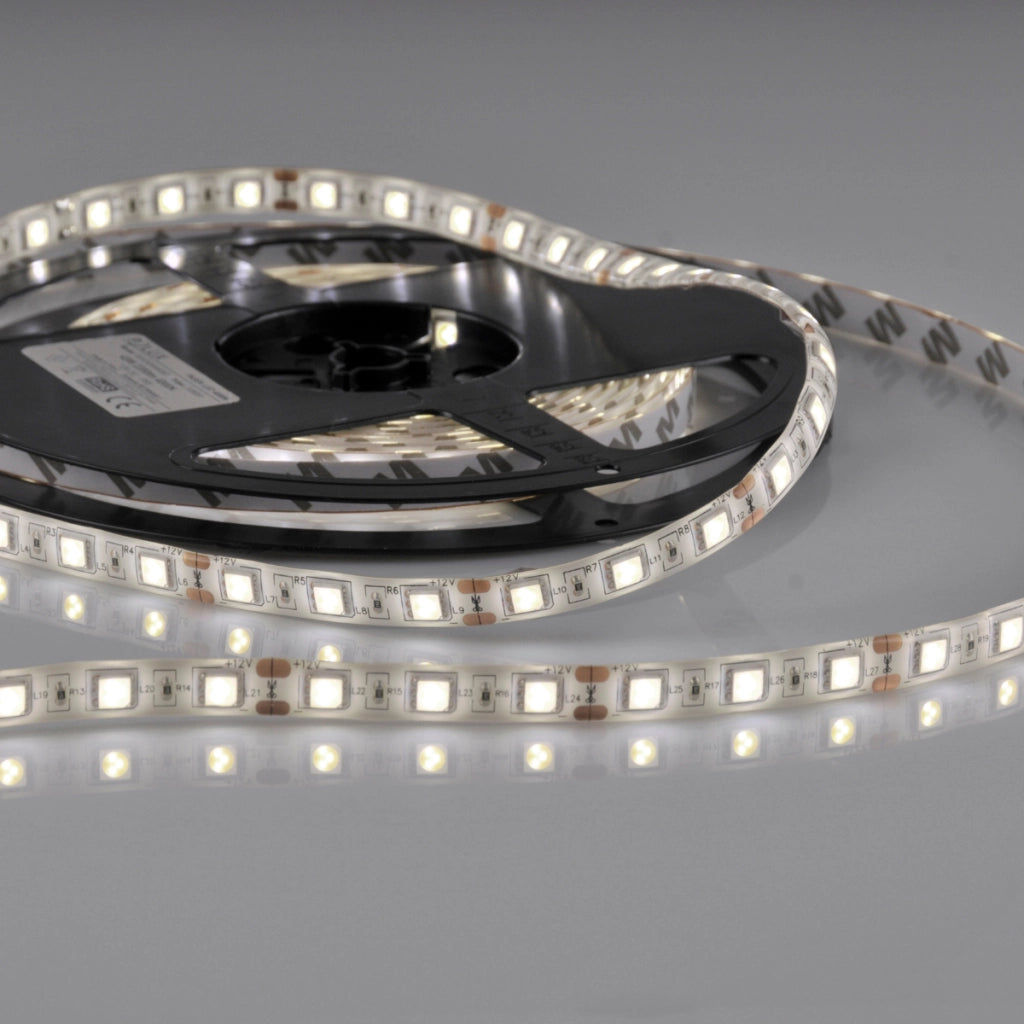 Striscia LED 12V 5m IP65 6500K 2300lm bianco freddo Polux