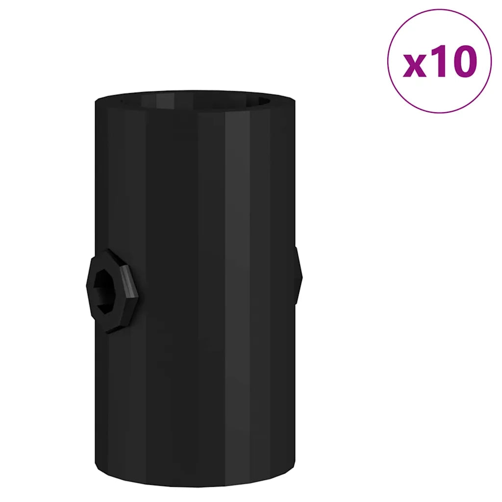 Tappi per tavolo da calciobalilla 10 pz Nero PP CFW1591362