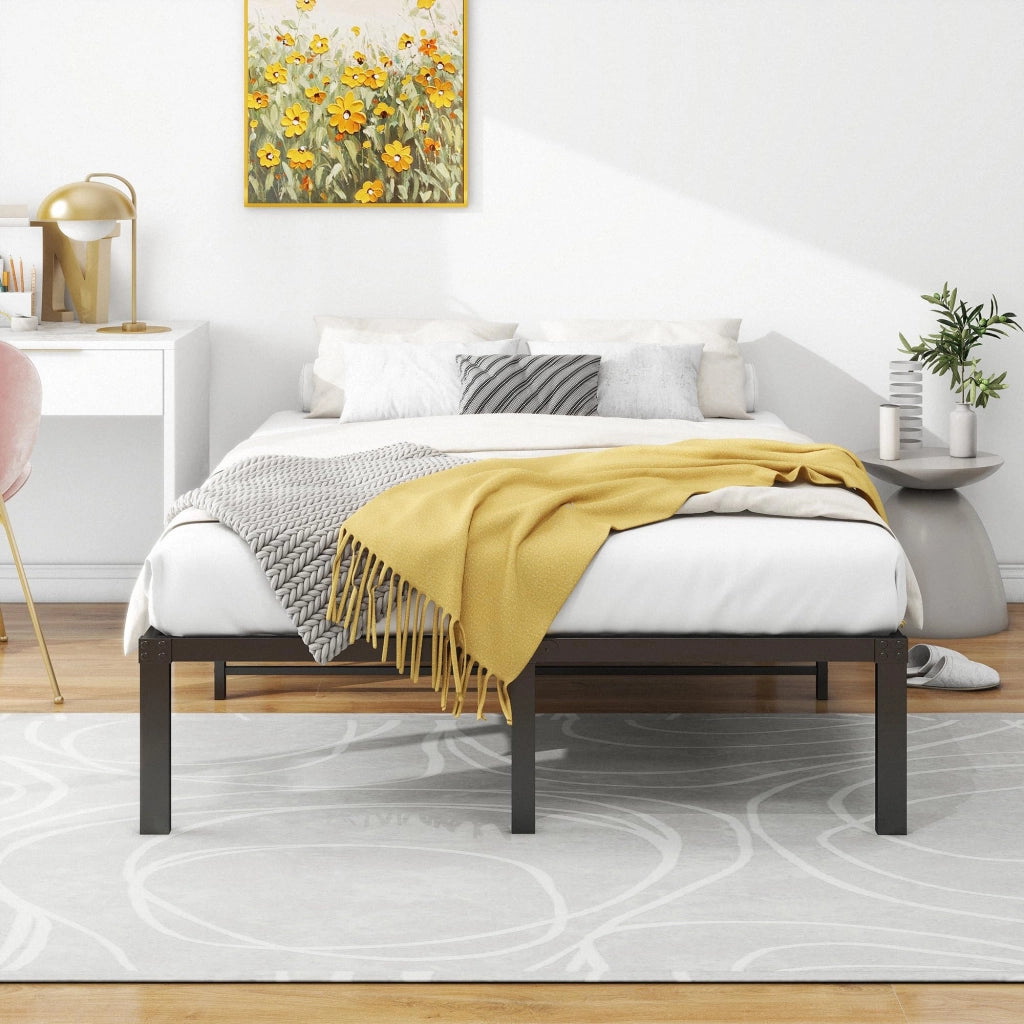LETTO in Metallo 120x200 cm Nero