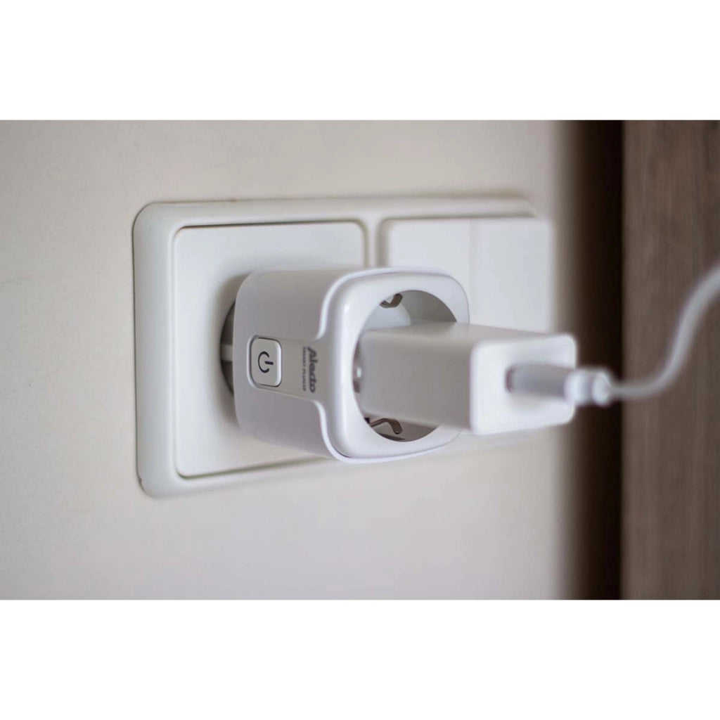 Presa intelligente Wi-Fi SMART-PLUG10 16A 3680W Bianco Alecto