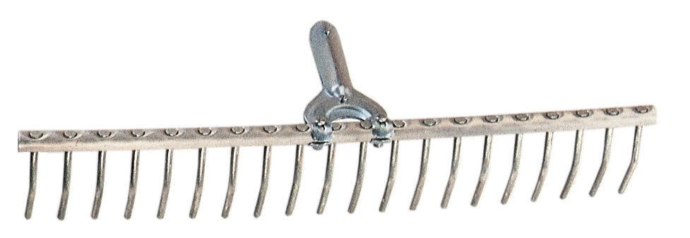 RASTRELLO A 20 DENTI TONDI IN ALLUMINIO- 5,0 pz