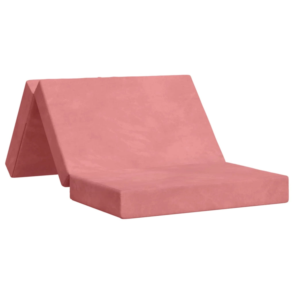 Divano Letto Pieghevole 100 x 67 x 45 cm Rosa