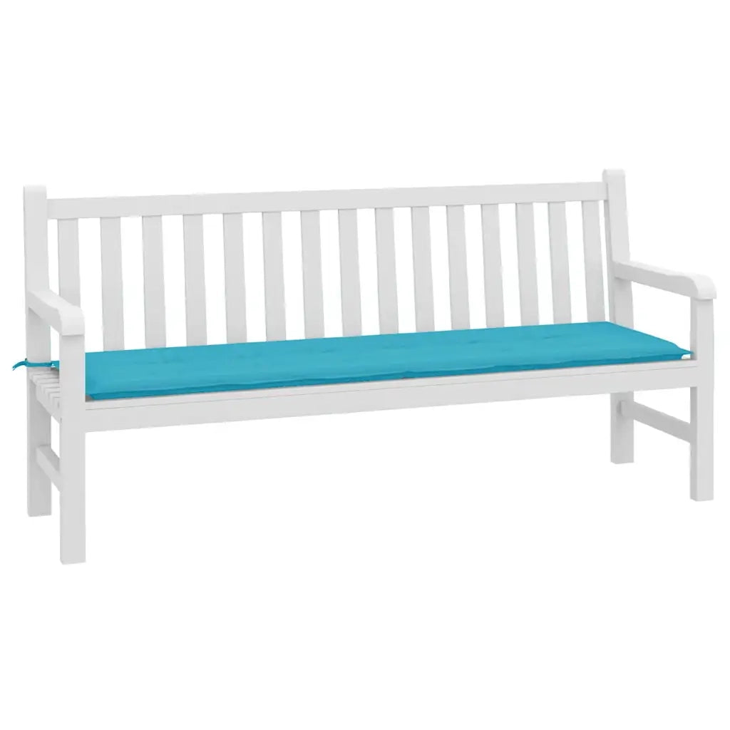 Cuscino per Panchina Tessuto Oxford Turchese 150 x 50 x 3 cm 361185