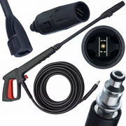 Pistola a Spruzzo VARIO 8M – Compatibile con Idropulitrici Bosch, AR, Black&Decker, Michelin | Tubo 8m