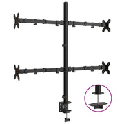 Supporto per Monitor in Acciaio Nero VESA 75/100 mm CFW9986484