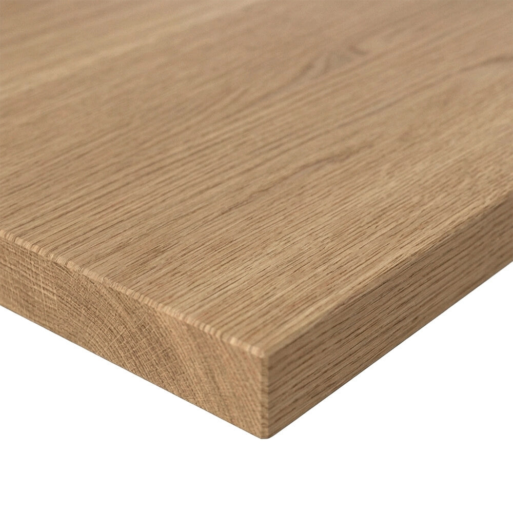 Mensolone bagno 80 cm in legno effetto rovere naturale Levia