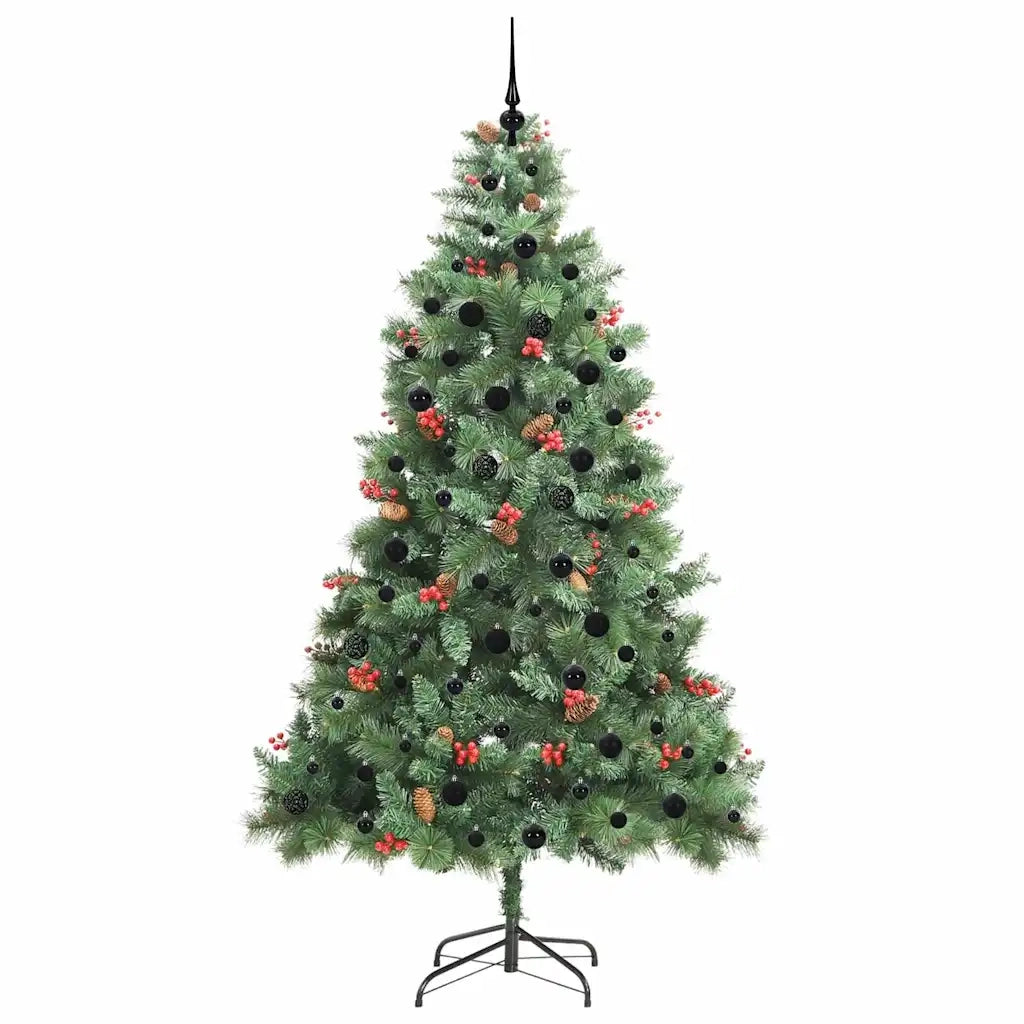Albero di Natale artificiale Verde 240 cm PVC e Metallo