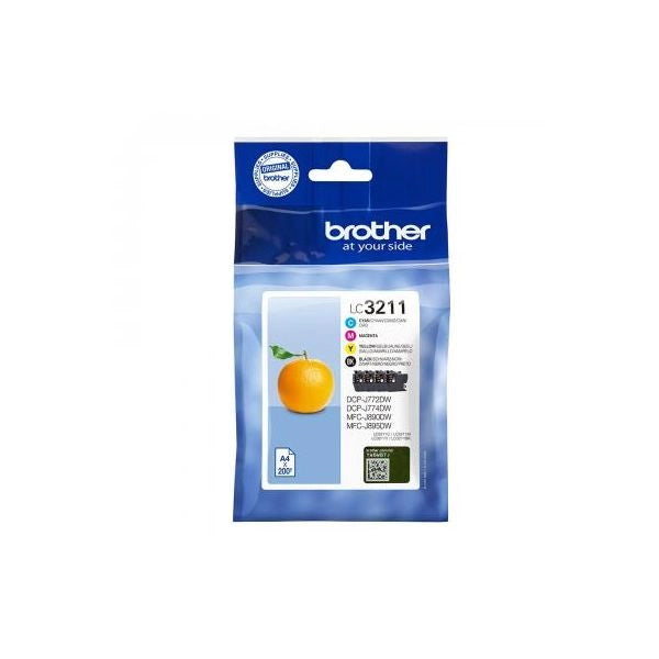 Brother ink lc 3211 multipack (lc3211valdr) - BRINLC32117