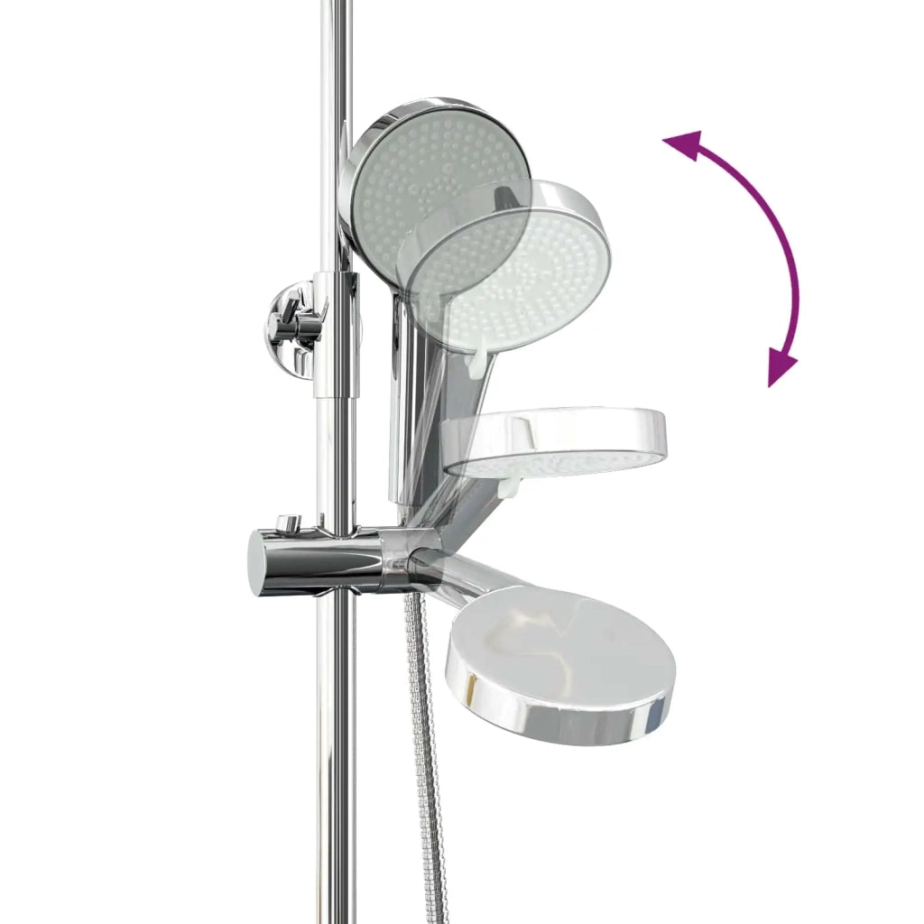 Set di Sistema Doccia Termostatico Cromo SS201 CFW7766911