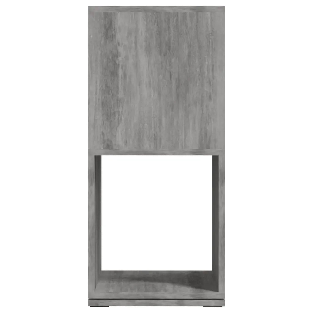 Armadietto Girevole Grigio Cemento 34,5x34,5x75,5cm Truciolato 339559