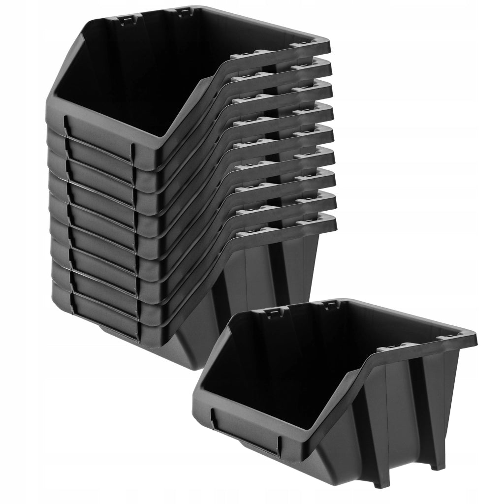 Set di 10 vassoi portaoggetti da officina KADAX, dimensioni: 187x158 mm.