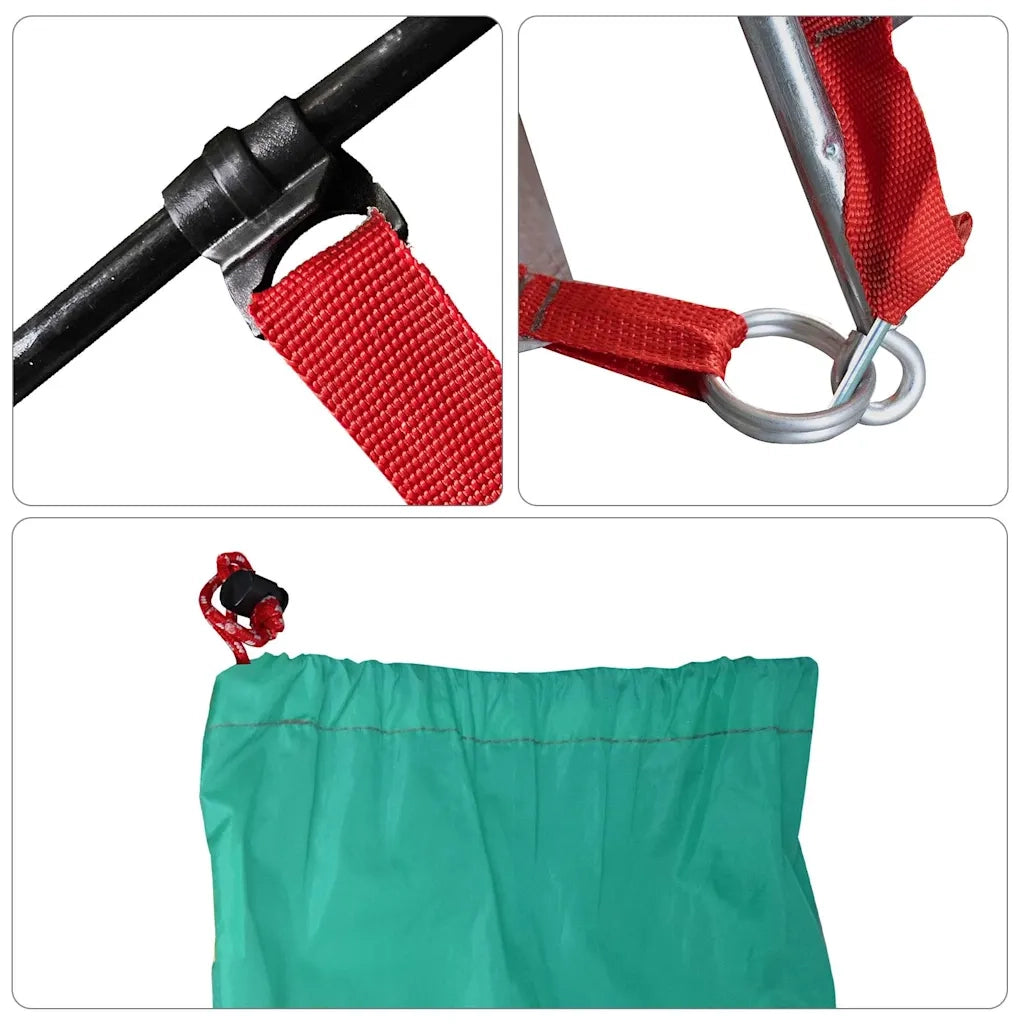 Tenda da Spiaggia-Tenda da campeggio Verde 274x178x170/148 cm in Poliestere 185T