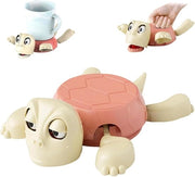 Scheda di supporto per tortuga, sottoscrizione divertente, tortuga 3D stampata, tortuga sottoscrizione con emoji di sorpresa per compleanni e feste, per casa e per ufficio, senza corda.