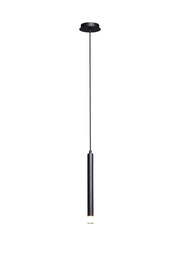 Lampada a sospensione nera a tubo G9 5W Rabalux Ramira