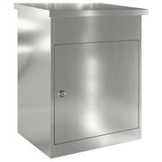 Cassetta per pacchi Nero 47.5 x 38 x 59 cm Acciaio zincato CFW8970449