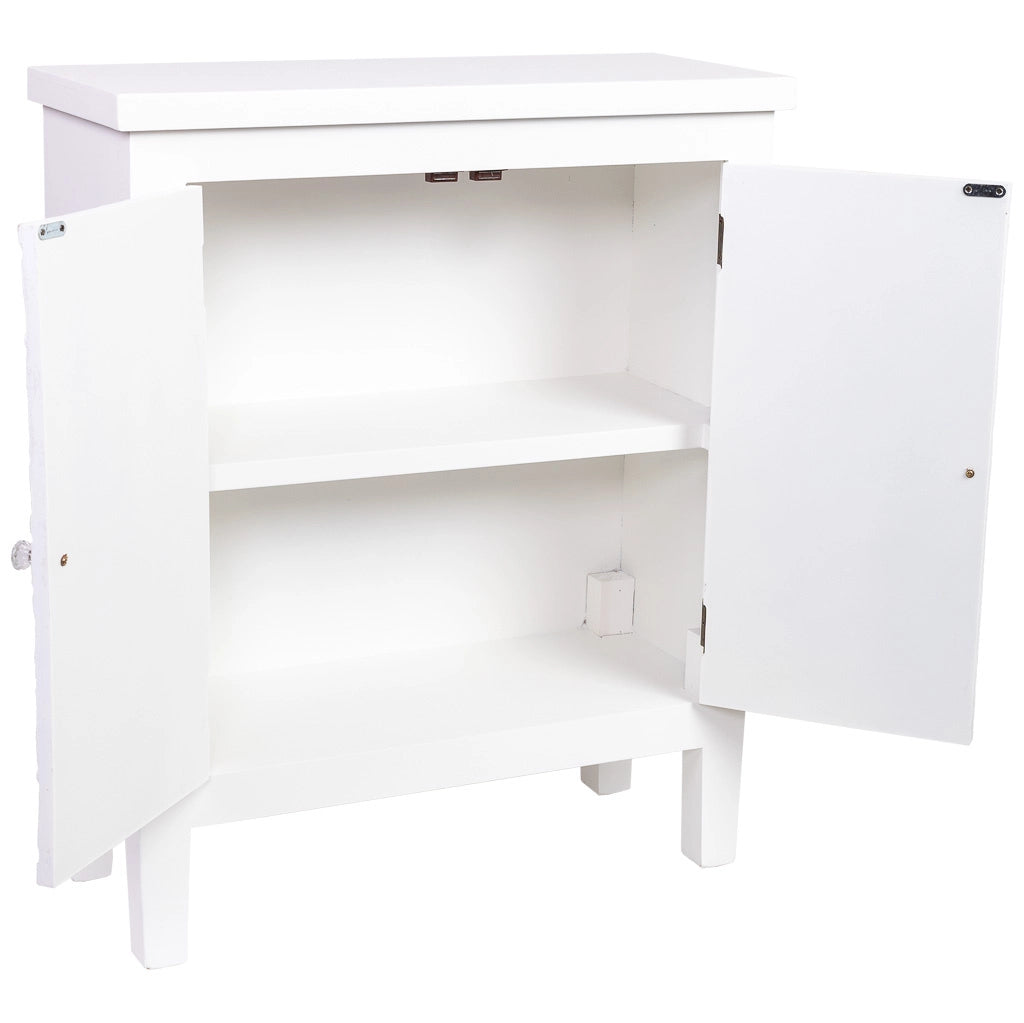 Credenza in legno con 2 porte 68x27,5x82