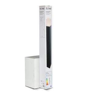 Lampione da giardino in alluminio 80X80X800M IP54 colore nero GU10 