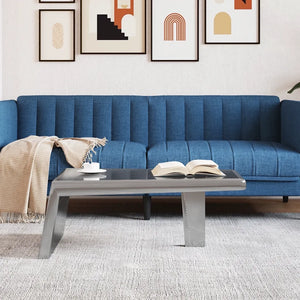 Tavolino da Salotto Aviator Alluminio Stile Vintage Aeronautico 246362