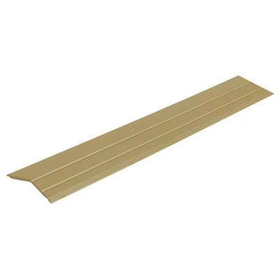 PIAGGIA ADESIVA PAVIMENTO DISLIVELLO - ALLUMINIO ORO  MM 35 L.CM 90 MM 0/8- 4 pezzi