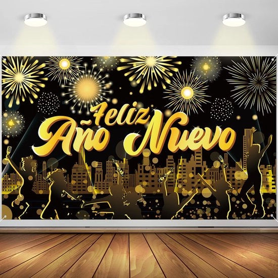 Pannello decorativo per parete in poliestere giallo e nero per decorazione interiore