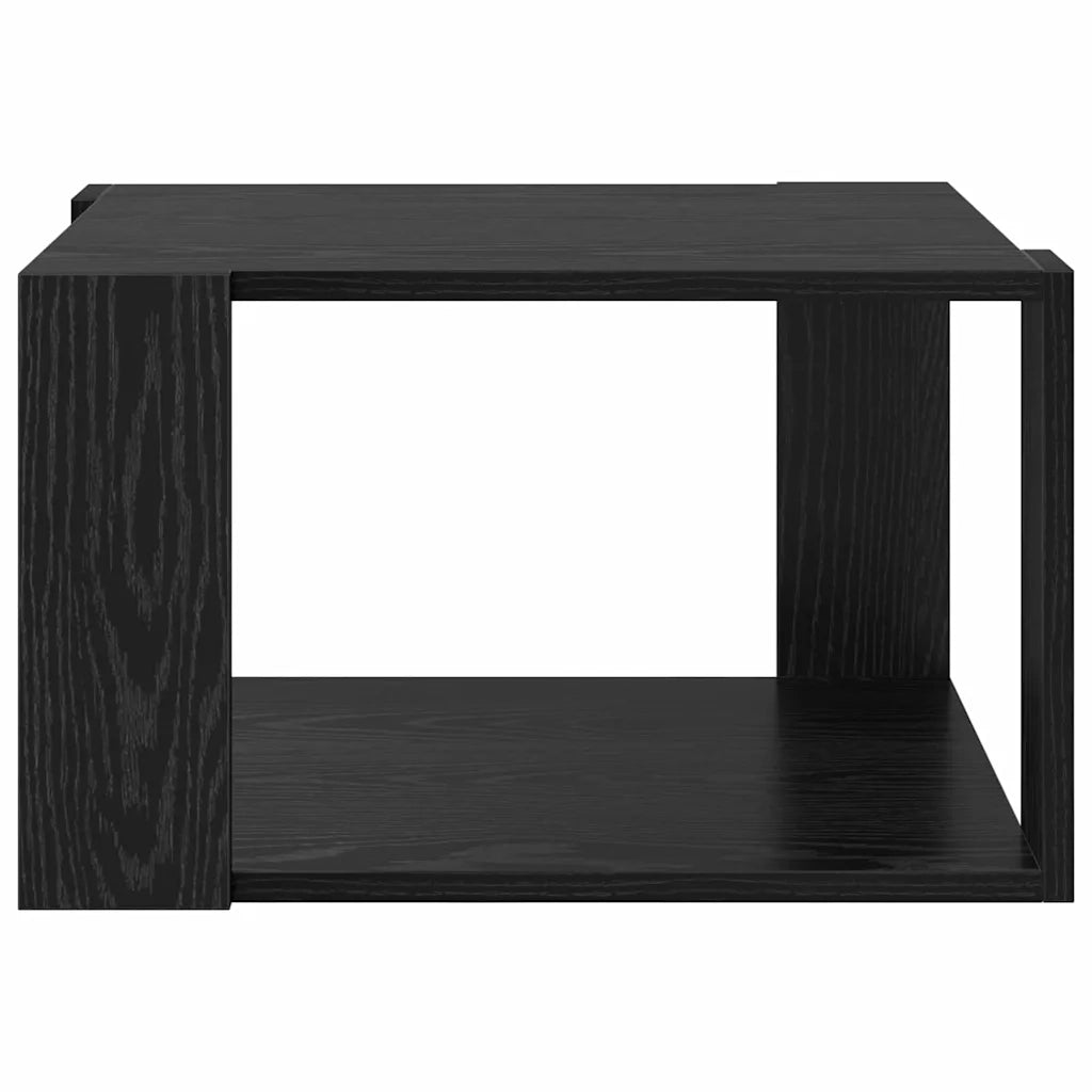 Tavolino da salotto Rovere Nero 51,5 x 51,5 x 30 cm 869217