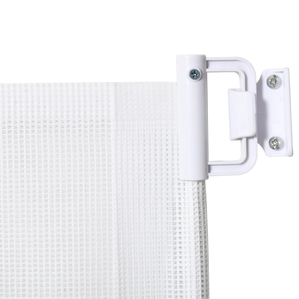 Cancelletto di Sicurezza 115 cm ¨C Xylo ¨C Bianco per Scale e Porte