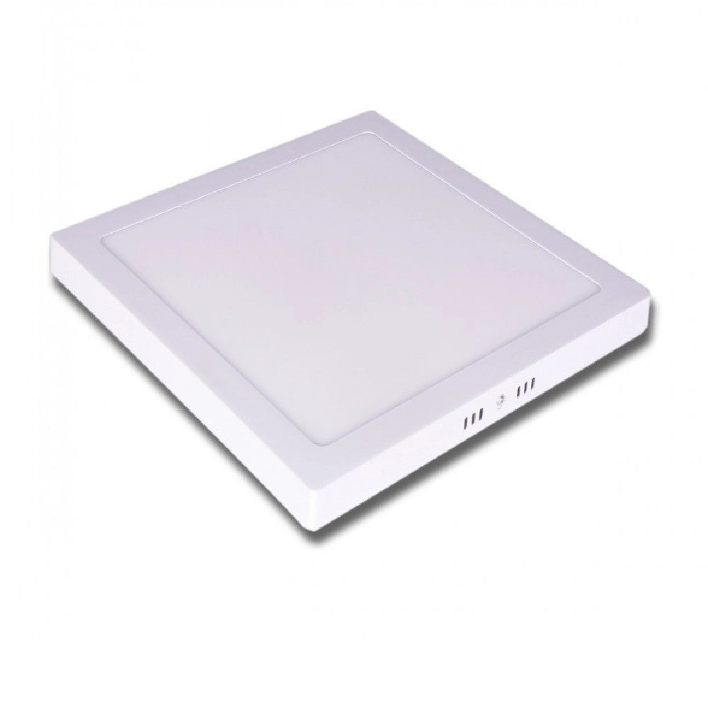 Trade Shop - Pannello Plafoniera Led 24w Quadrato Luce Bianco Caldo Freddo Naturale -