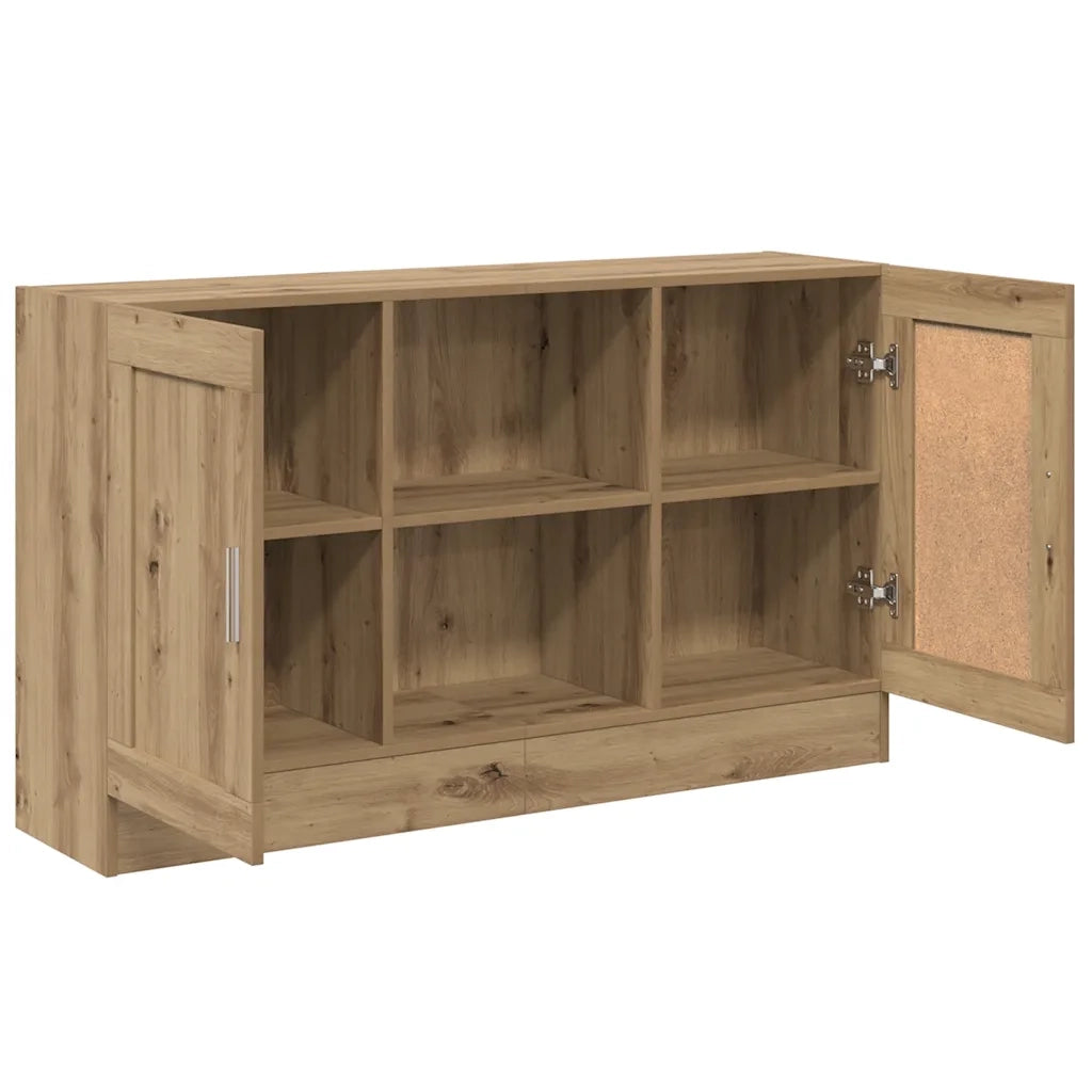 Credenza Rovere Artigianale 120x30,5x70 cm in Truciolato