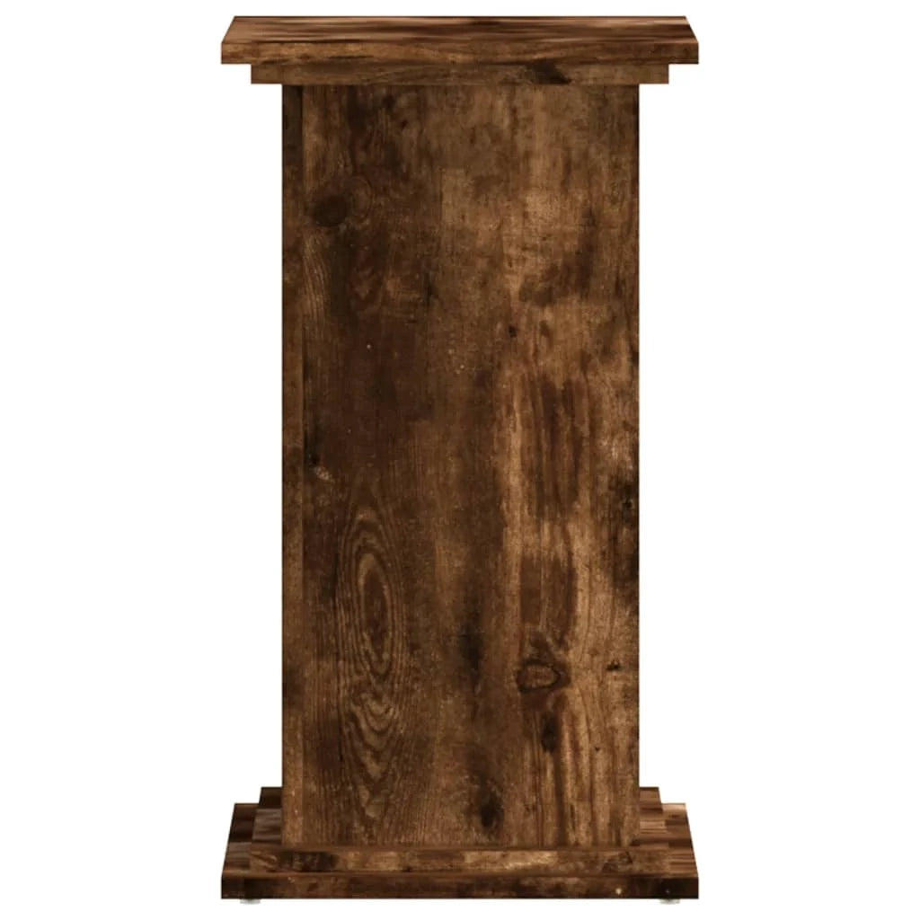 Portavasi mobiletto portafiori 33 x 33 x 60 cm legno ingegnerizzato marrone 02_0045149