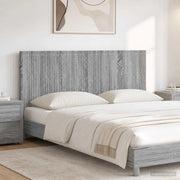 Testiera da Muro EDE Sonoma grigio Legno ingegnerizzato 896091