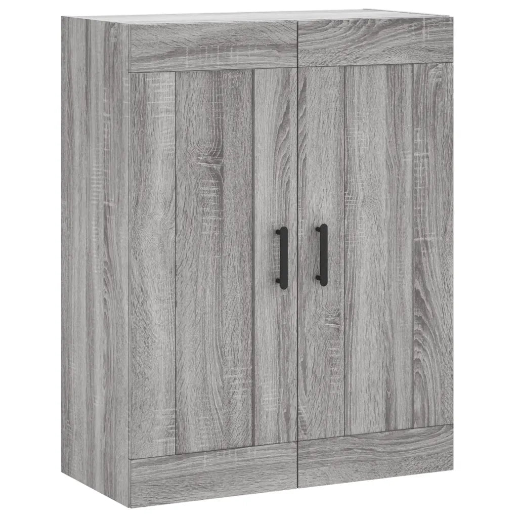 Credenza Grigio Sonoma 69,5x34x180 cm in Legno Multistrato 3199887