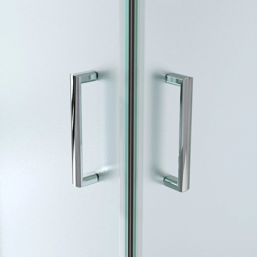 Box Doccia Doppio Scorrevole 70x120 Cm H 185 cm vetro 6 mm Opaco| Kiro