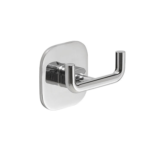 Gancio Appendiabiti Doppio a Parete Teide Accessori Bagno Gedy Color: Cromato