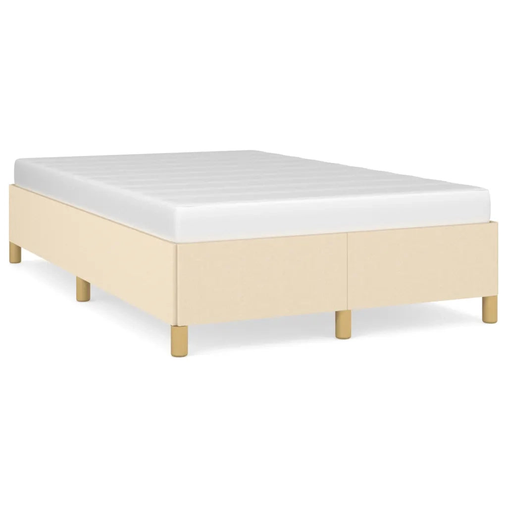 Giroletto senza Materasso Crema 120x200 cm Tessuto 347154