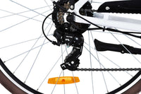 City bike donna 28" alluminio forcella ammortizzata  10.4 ah Bianca - F.LLI SCHIANO