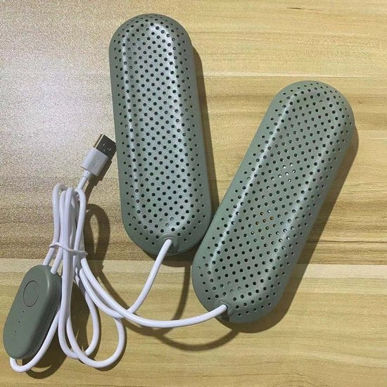 Scoiabottine USB, adatto per uso domestico, camere di studenti e adulti, con funzione di pulizia e timer, colore oliva.