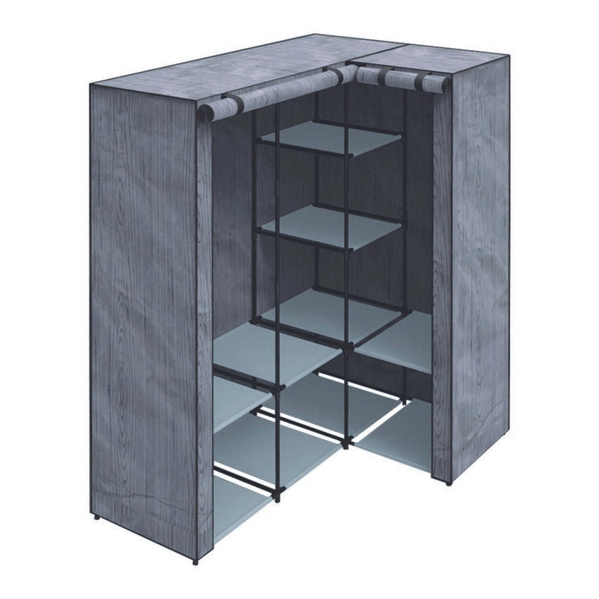 Armadio Guardaroba Brixo Korner131X88X46Xh169Cm