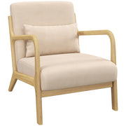 Poltrona relax ¨C zephmum ¨C tessuto velluto beige con cuscini