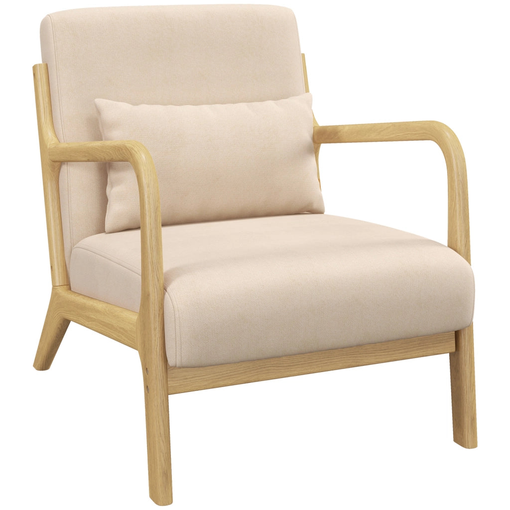 Poltrona relax ¨C zephmum ¨C tessuto velluto beige con cuscini