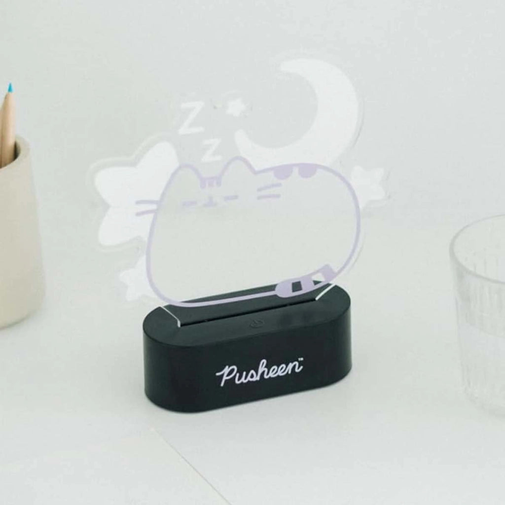 Lampada da Notte LED Decorativa della Collezione Dreams Nero Pusheen