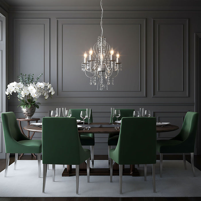 Lampada Da Soffitto Ebt008-5cp Chrome