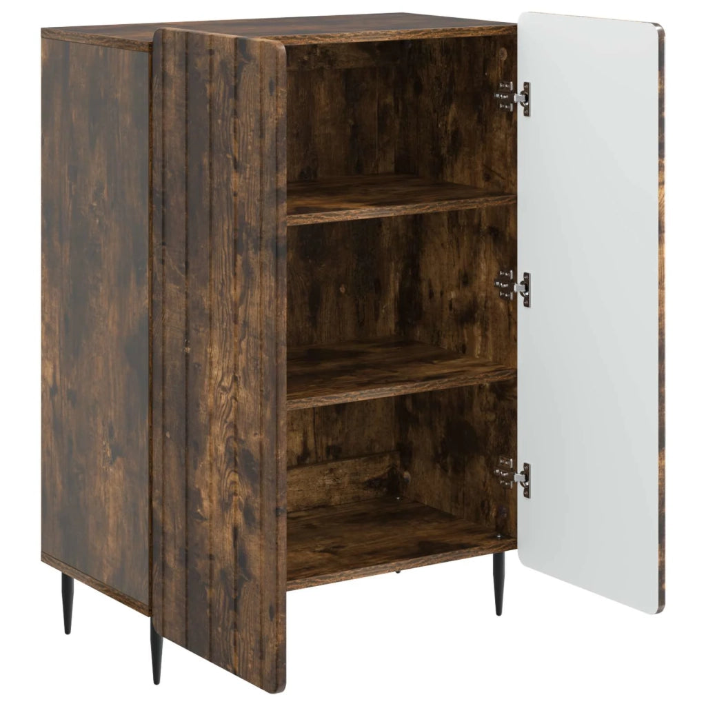 Credenza Rovere Fumo 66 x 34,5 x 92 cm Legno ingegnerizzato