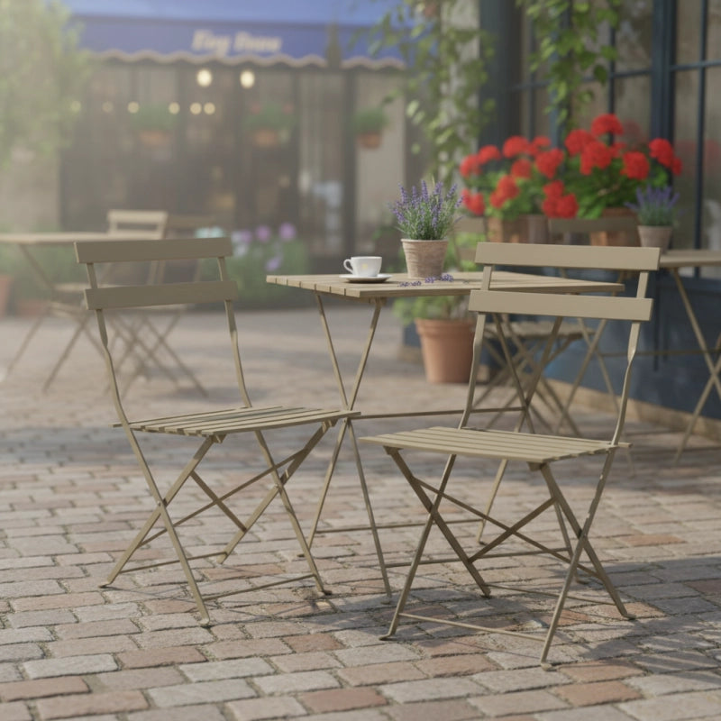 Set di 2 sedie pieghevoli BISTROT - Talpa